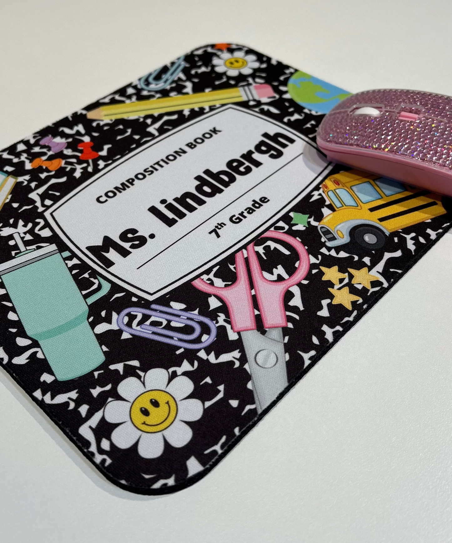 Personalized Teacher Composition Mousepad