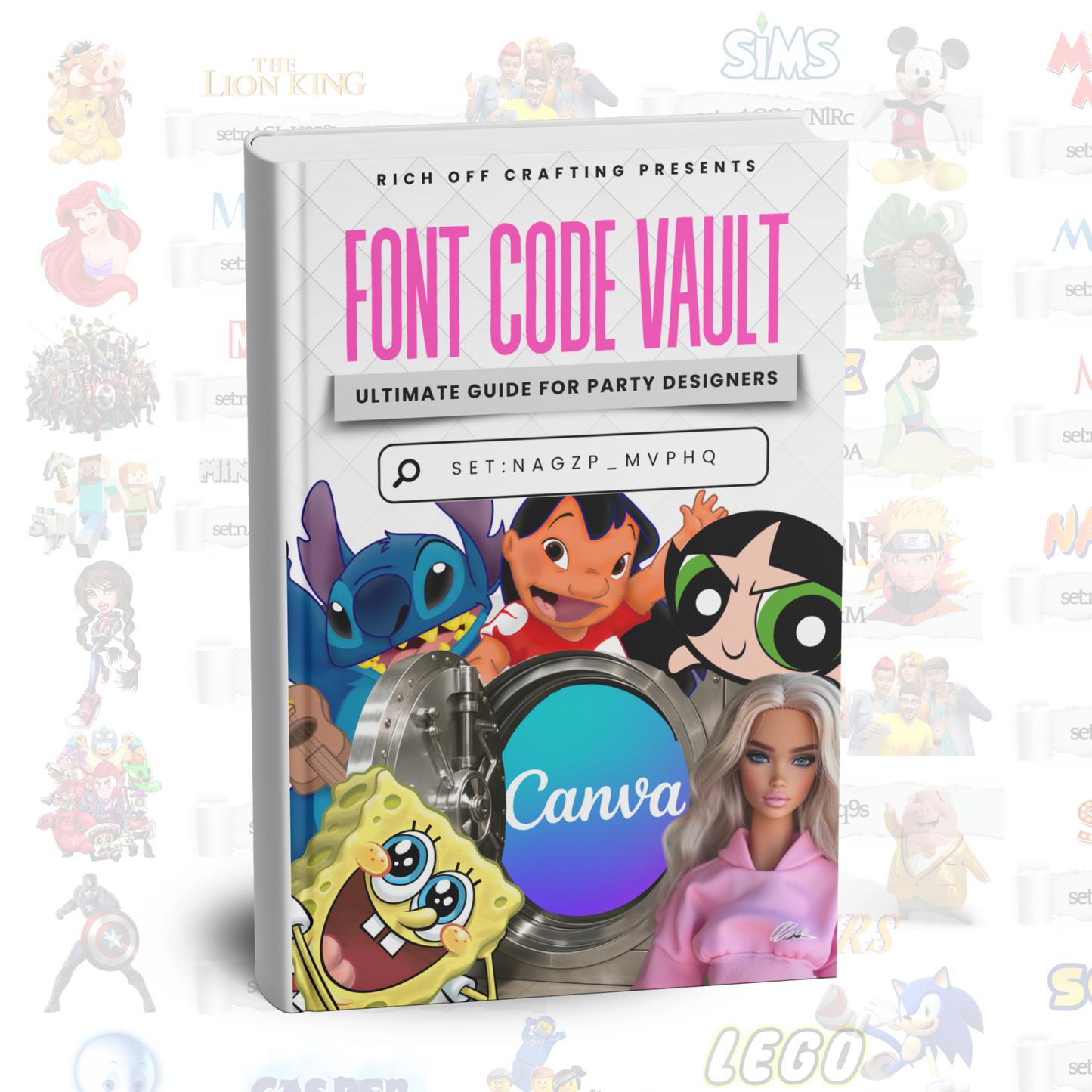100+ Canva Font Vault