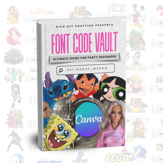 100+ Canva Font Vault