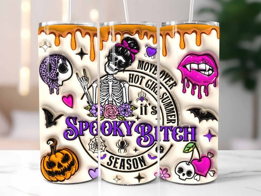 “SPOOKY B SEASON” 20oz TRANSFER