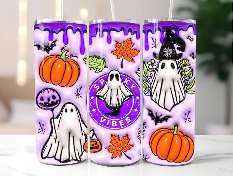 “SPOOKY VIBES” 20oz TRANSFER