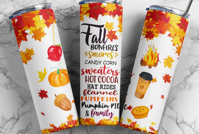 "FALL” 20oz TRANSFER