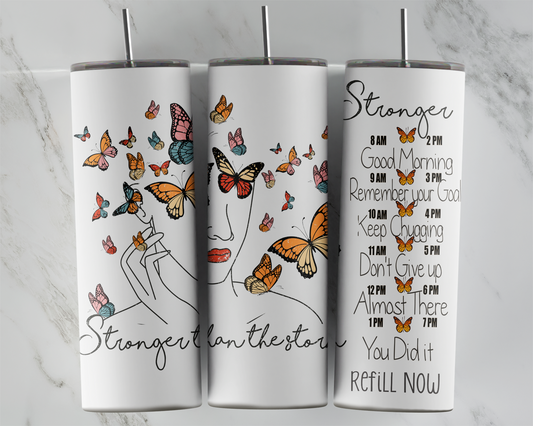 "STRONGER THAN THE STORM” 20oz TRANSFER